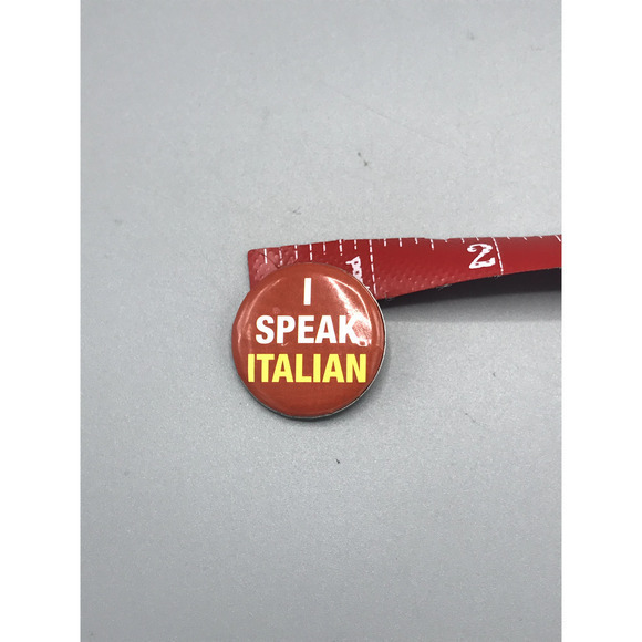 I SPEAK International Language‎ Buttons Set of 5 Pinback Pins - Picture 2 of 3